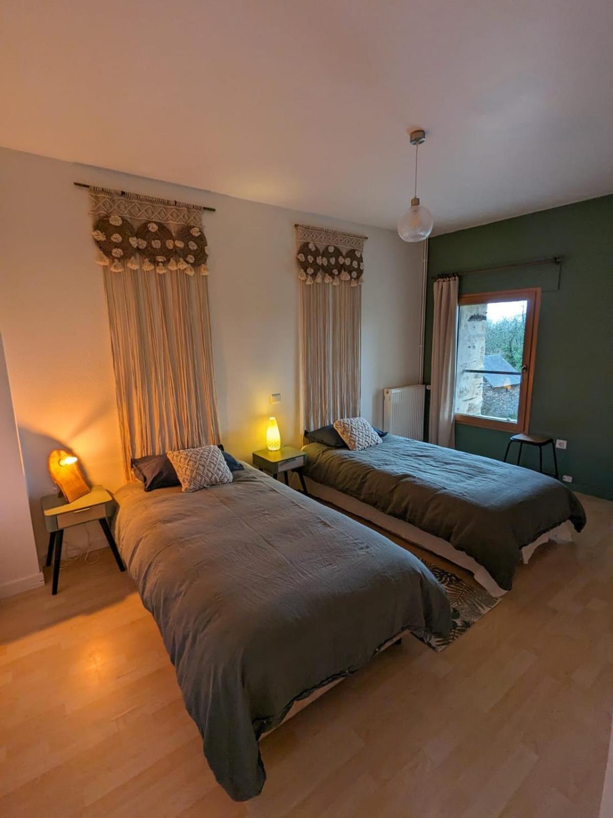 Ecolodge La Belle Verte Saint-Mʼhervé Kültér fotó