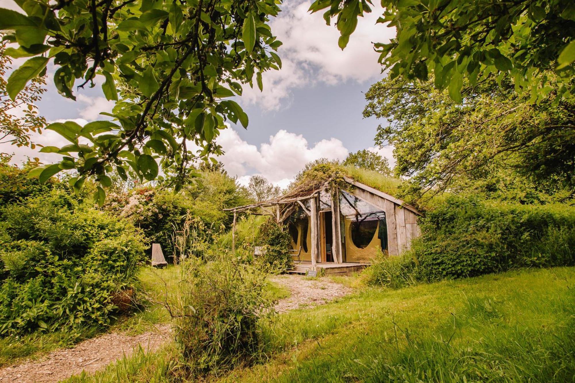 Ecolodge La Belle Verte Saint-Mʼhervé Kültér fotó