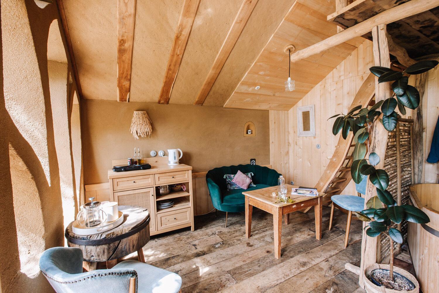Ecolodge La Belle Verte Saint-Mʼhervé Kültér fotó