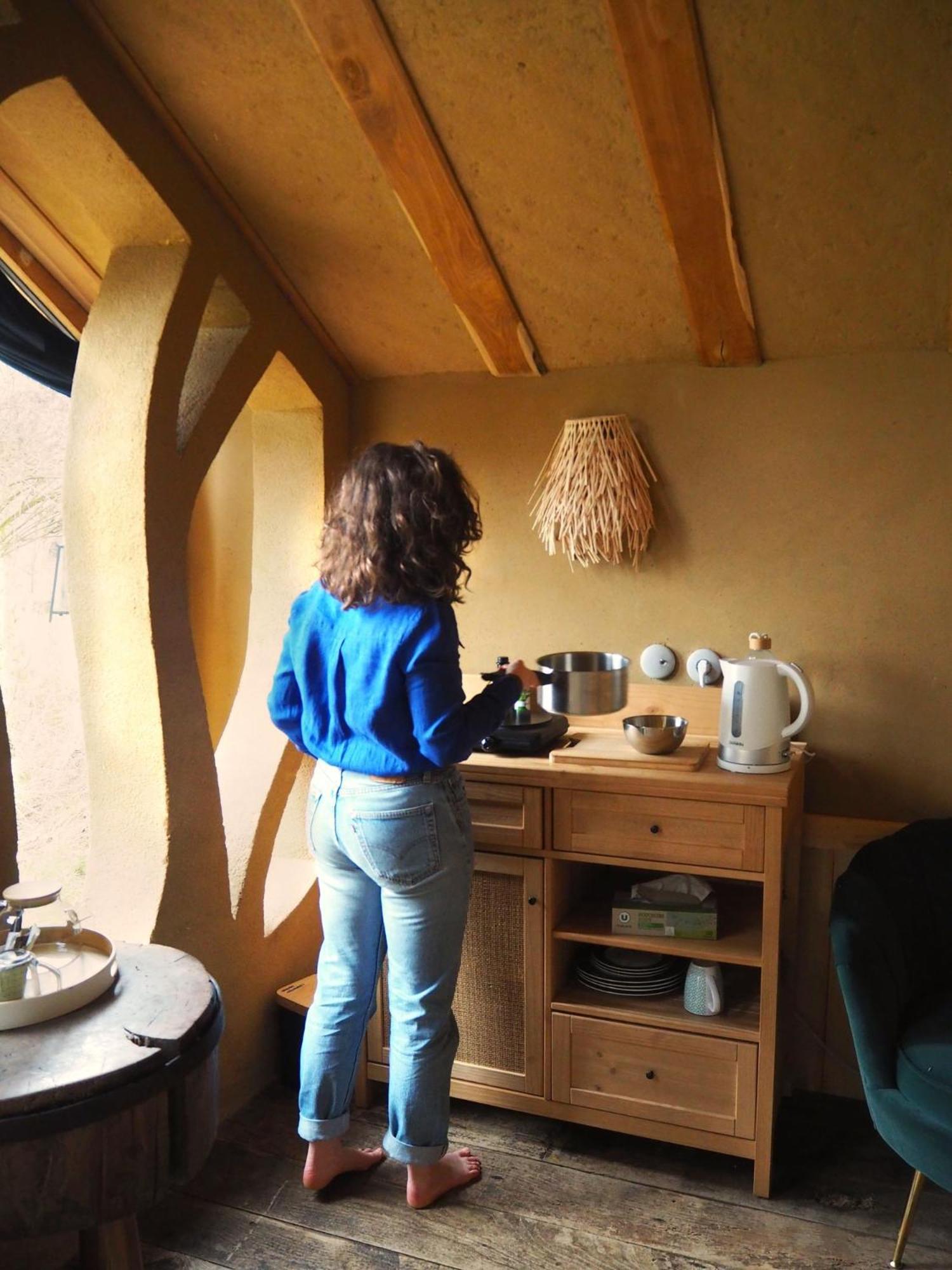 Ecolodge La Belle Verte Saint-Mʼhervé Kültér fotó